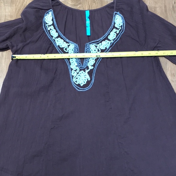 Free People Oversized 💯% Cotton Blouse Sz XS - Picture 6 of 11